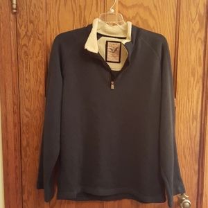 1/4 Zip X-Lge Pullover w/fleece lining